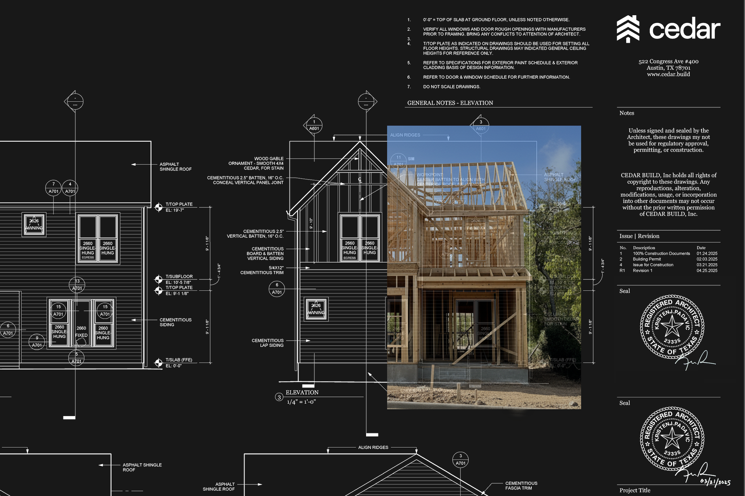 House plan from outside